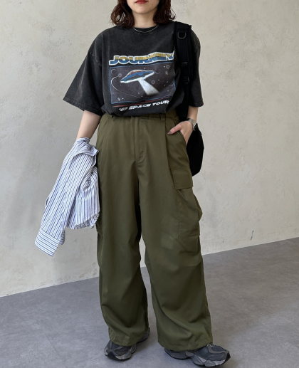 【アウトレット限定商品】CPCM パウダー加工ビンテージライクT