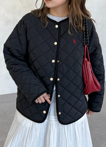 【アウトレット限定商品】CPCM 【U.S. POLO ASSN. 】キルティングジャケット