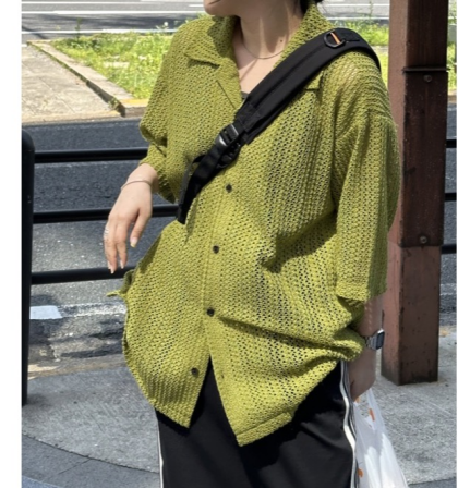 【アウトレット限定商品】アソートレース半袖シャツ