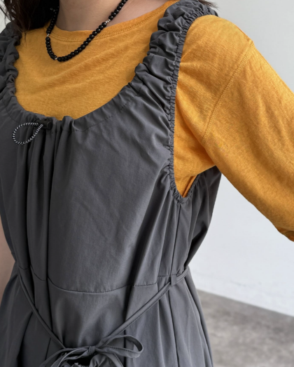 【アウトレット限定商品】CPCM ストレッチナイロンパッカブルワンピース