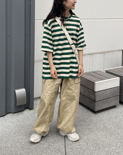 【CPCM】U.S. POLO ASSN.1ポイント刺繍鹿の子T