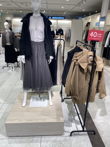 【40%オフコーナーが充実！】INDIVI.プライスダウン♪