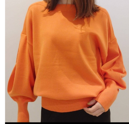 【50%オフ！】バルーン袖ニット♪