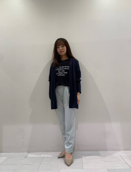 THE SHOP TK カーディガン 「速乾／通気性／セットアップ可