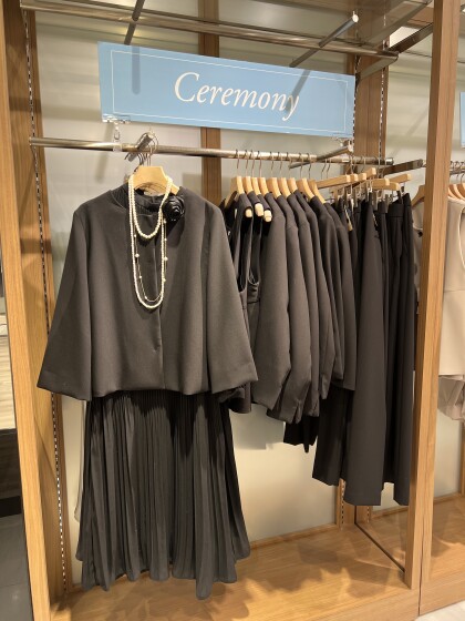【セレモニーコレクション】ノーカラージャケット♪