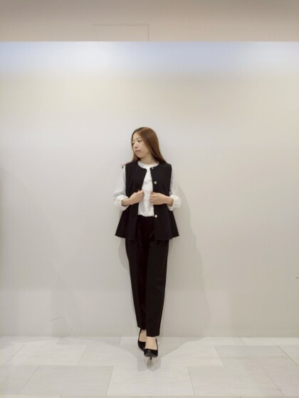 【セレモニーコレクション】ジレスタイリング♪