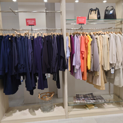 【MAX50%オフ！】春物新作、プライスダウン☆