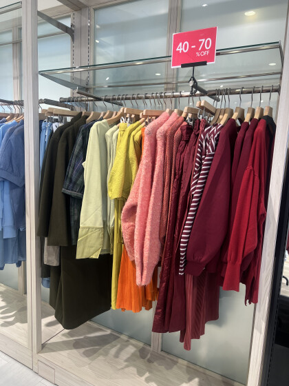 【大好評開催中】冬物先行SALE♪