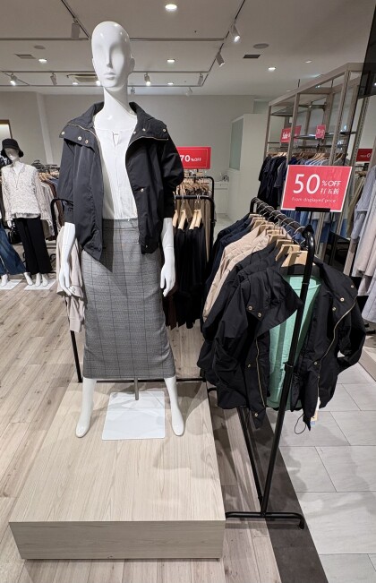 【50%オフ！】ライナー付きマウンテンパーカ♪