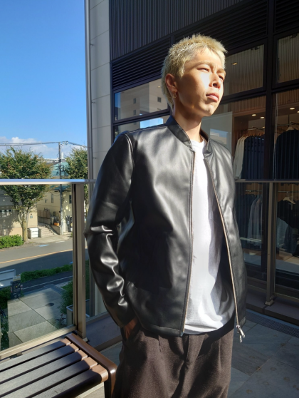 【20%オフ！】フェイクレザージャケット♪