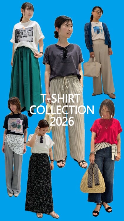 【 T-SHIRT COLLECTION 】大好評開催中♪