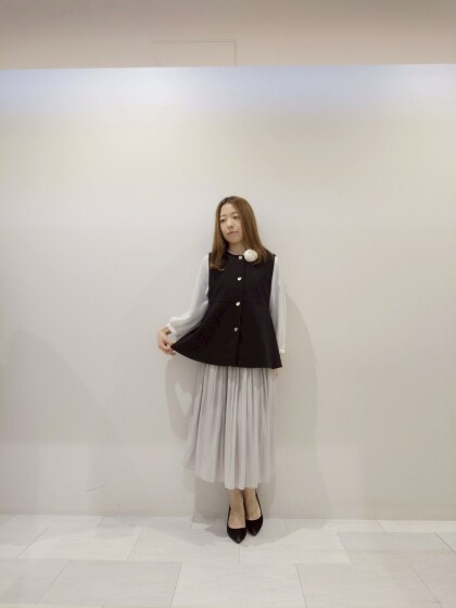 【セレモニーコレクション】ジレスタイリング♪