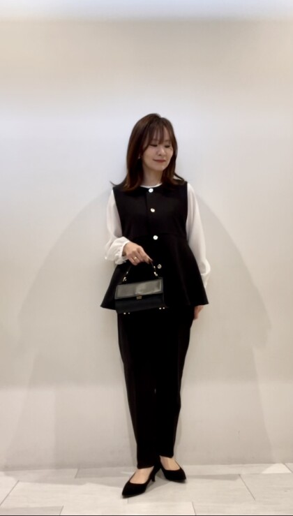 【セレモニーコレクション】ジレスタイリング♪