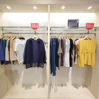 【INDIVI】50％～70％オフコーナー♪