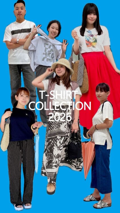 【 T-SHIRT COLLECTION 】本日から♪