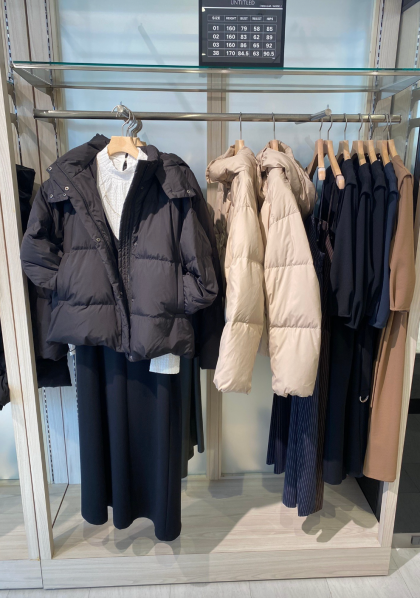 【今年の＃推しコート】UNTITLED,ダウン入荷♪