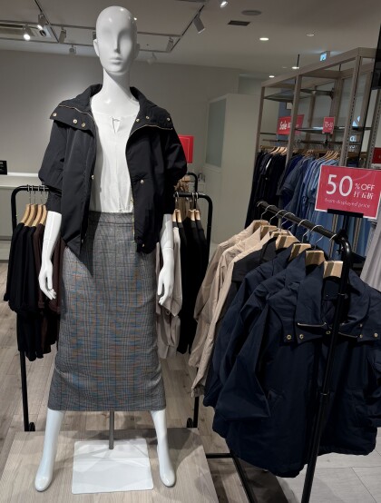 【50%オフ！】ライナー付きマウンテンパーカ♪