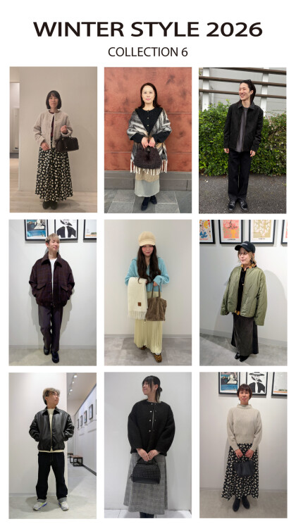 【 WINTER STYLE 】本日よりスタート♪