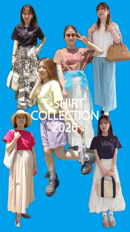 【 T-SHIRT COLLECTION 】大好評開催中♪