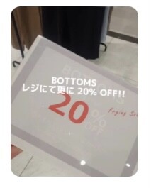 【本日よりスタート！】ボトムス、更に20%オフ🎵