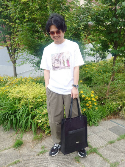 【THE SHOP TK】フォトクロスステッチTシャツ