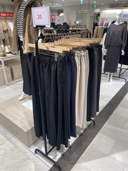 【INDIVI】ボトムス、更に20%オフ🎵