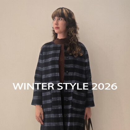 【 WINTER STYLE 】本日よりスタート♪