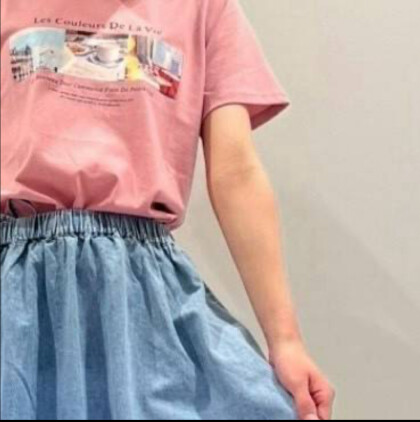 【Eprouve】カラーフォトTシャツ