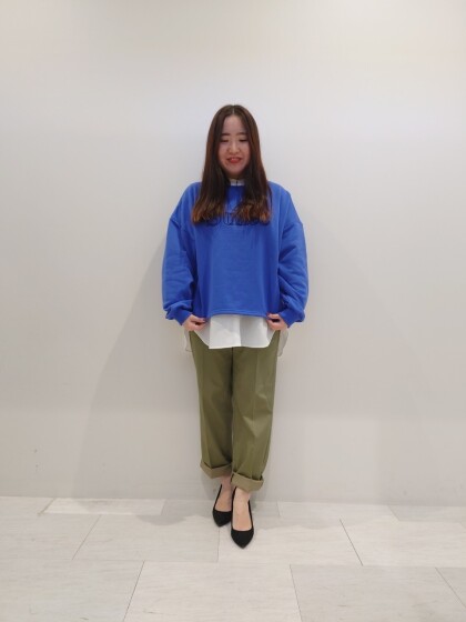 【Leyered style♪】Eprouve スウェット×シャツ！