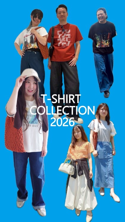 【 T-SHIRT COLLECTION 】本日から♪