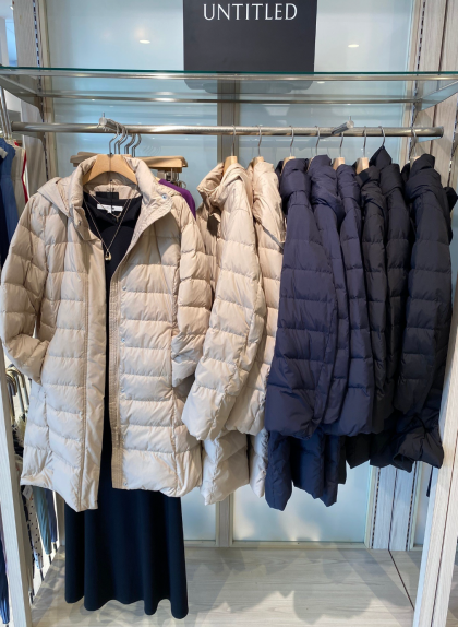 【今年の＃推しコート】UNTITLED,ダウン入荷♪