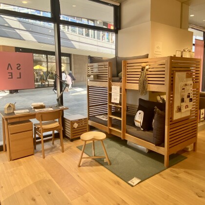 グランベリーザバーゲンに合わせて、展示家具を最大半額の特別価格で販売します！