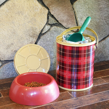 TIN BASKET ROUND 