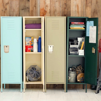 【RECOMMEND】暮らしに合わせて使える、収納力抜群なスチールロッカー