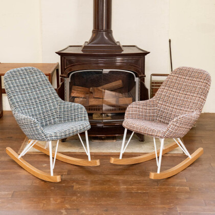 【待望の新色!】大人から子どもまで愉しめるロッキングチェア