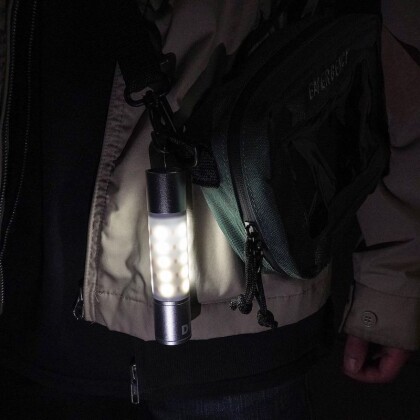 小さいながらもパワフルなLEDライト