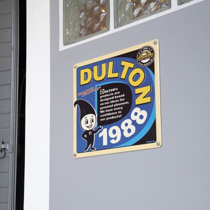 DULTON ALUMINUM SIGN PLATE