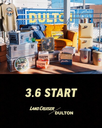 【3.6 START】TOYOTA LAND CRUISER × DULTON