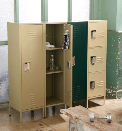 【RECOMMEND】暮らしに合わせて使える、収納力抜群なスチールロッカー