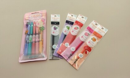 【文具新商品】サラサクリップ FRUITS