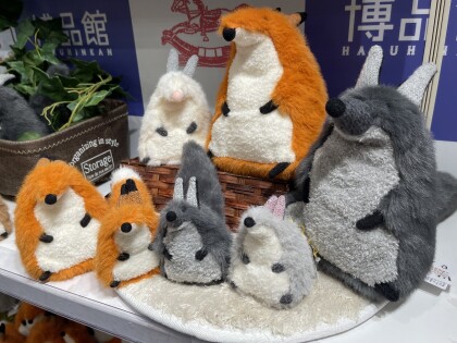 動物ぬいぐるみ「tetra」「CUSHY」「potte」販売開始！