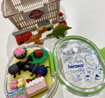期間限定！おもしろ消しゴムバイキング開催中！