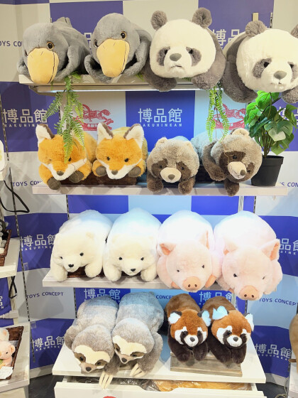 動物ぬいぐるみ「tetra」「CUSHY」「potte」販売開始！