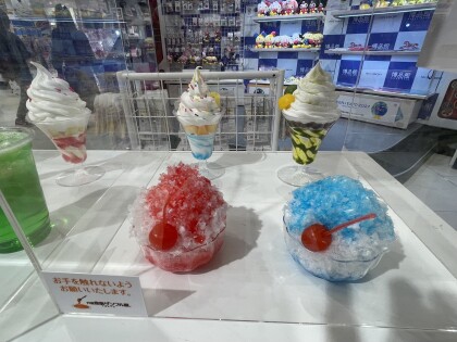 リアルな食品サンプル達が大集合！