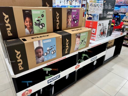 「PUKY（プッキー）」のラーニングバイク 好評販売中！