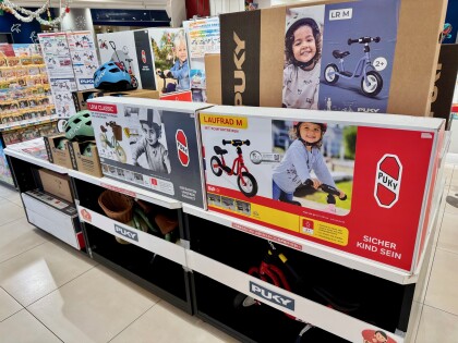 「PUKY（プッキー）」のラーニングバイク 好評販売中！