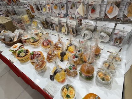リアルな食品サンプル達が大集合！
