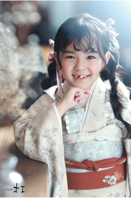 七五三でご来店♡7歳のプリンセス！