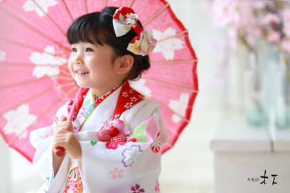 七五三撮影は8月までがお得に撮影していただけます+:｡☆　
