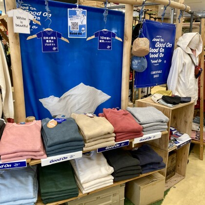 10年着られる【Good on】 新作入荷